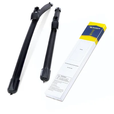 Produktbild von MICHELIN Perfect Fit 267 Scheibenwischer Set Front | 650/400 mm | Gelenkfreie Wischerblätter | Vormontierter Adapter
