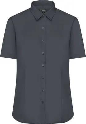 Produktbild von Klassisches Shirt aus pflegeleichtem Mischgewebe carbon, Gr. S