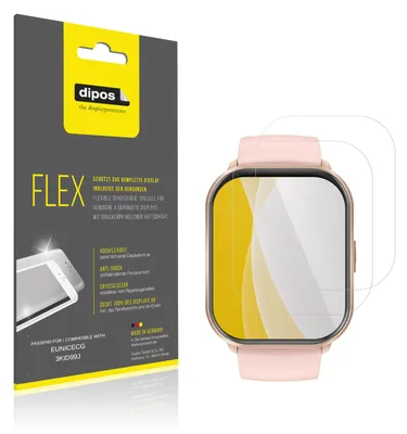 Immagine prodotto di 2x Pellicola protettiva per EUNICECG 3KID99J, rivestimento al 100%, Protezione dipos Flex
