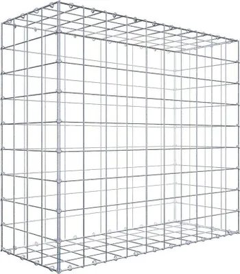 Obrázek produktu pro Gabion 100 cm x 90 cm x 40 cm (D x V x H), velikost ok 10 cm x 10 cm, C-kroužek