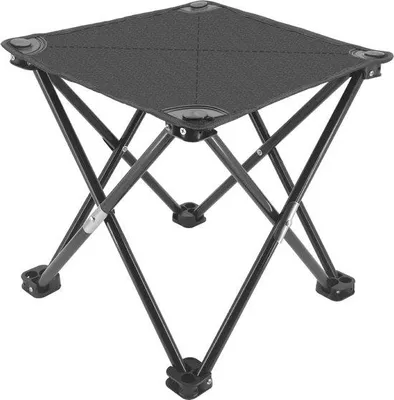 Image de Chaise de camping pliable et portable Famanu - noire