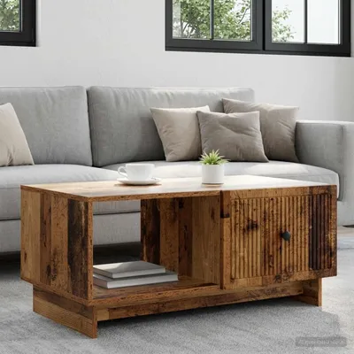 Obrázok produktu pre vidaXL Konferenčný stolík staré drevo 90 x 50 x 40 cm materiál na báze dreva
