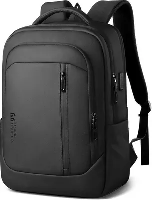 Zdjęcie produktu dla Inteligentny plecak 15.6" na laptopa - lekki, wodoodporny - plecak podróżny z portem USB do ładowania - plecak codzienny, antykradzieżowy, idealny do pracy i biura