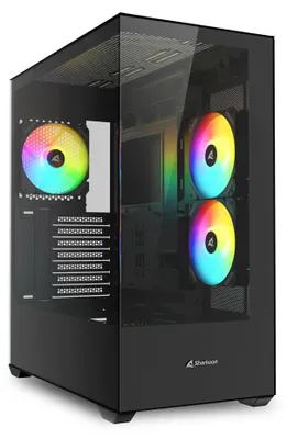 Image de Sharkoon SK6 ARGB , boîtier tour, (verre trempé x 2)