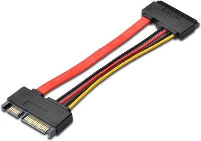 Immagine prodotto di Prolunga SATA 22pin, dati + alimentazione, 15 cm