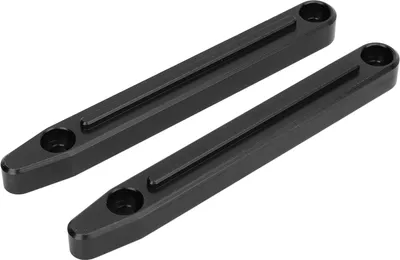 Zdjęcie produktu dla Relingi dachowe RC ze stopu aluminium Lekka część zamienna Relingi dachowe dla ARRMA 1/7 Czarny