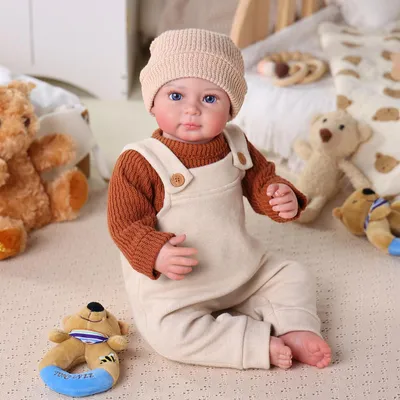 Reborn Babypop 50 cm – realistische Puppe mit Zubehör