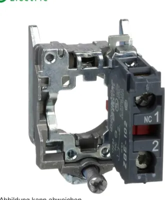Produktbild von Schneider Electric ZB4BZ102, Schütz, Harmony XB4, IP20, 53 g, BV GL CSA LROS (Lloyds register of shipping) UL DNV, -40 - 70 °C