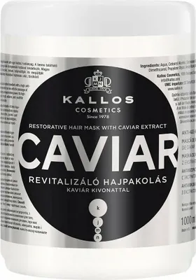 Produktbild von Kallos KJMN Haarmaske mit Kaviarextrakt, 1000 ml