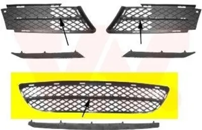 Immagine prodotto di VAN WEZEL griglia paraurti anteriore per BMW 3