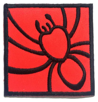 Obrázok produktu pre Pavúčie zviera - nášivka, nažehľovacia nášivka, nášivka, nášivky, na nažehlenie, veľkosť: 7,5 x 7,6 cm