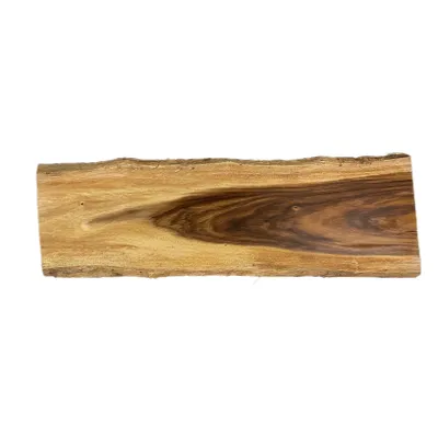 Produktbild von Holzplatte aus Tropenholz - Massive Tischplatte aus Regenbaumholz Platte 7 - 145x50x4 cm
