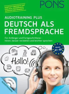 Produktbild von PONS Audiotraining Plus Deutsch als Fremdsprache