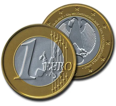 Produktbild von Steenland Chocolate Schoko-Euro 58g