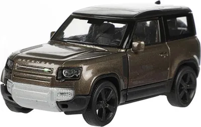 Produktbild von LAND ROVER 2020 Defender Modellauto aus Metall  Geländewagen Modell Auto Spielzeugauto Kinder Spielzeug Geschenk 12 (Braun-Metallic)