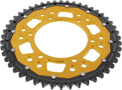 Obrázok produktu pre ZF ozubené koleso s rozstupom 48 zubov 530 čierne zlaté dvojité ZFD-479-48-GLD
