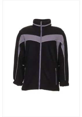 Produktbild von Planam  Plaline Fleecejacke schwarz/zink Gr. M, 2560048