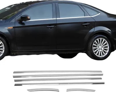 Zdjęcie produktu dla Listwy okienne do Ford Mondeo mk4 Limo Turnier 2007-14 chrom 6szt