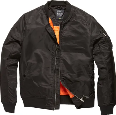 Produktbild von Vintage Industries Westford MA1 Jacke, schwarz, M
