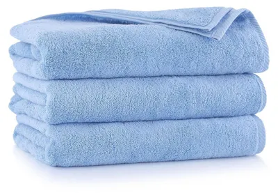 Produktbild von Handtuch - 100% Baumwolle - 500 g/m2 - 100x150 cm - Extra Saugfähig - Blau - hohe Grammatur - KIWI2