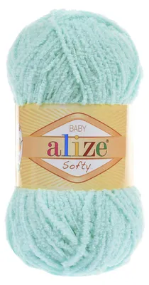 Produktbild von Alize Baby Softy 669 Mint – extraweiches Baby-Garn, 50g/115m