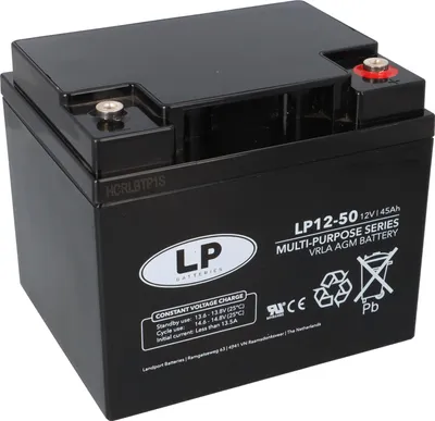 Image de Batterie au plomb 12 V 50 Ah AGM NSA LP12-50 T6