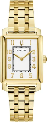 Produktbild von Bulova 97L186 Damen-Quarzuhr Sutton Goldfarben