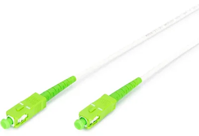 Zdjęcie produktu dla Digitus Światłowodowy opancerzony kabel krosowy, simplex, jednomodowy, SC/APC - SC/APC, 20 m, 20 m, SC/APC, OS2, SC, SC