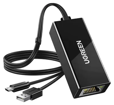 Obrázek produktu pro Adaptér UGREEN CR110 USB-C – RJ45, 100 Mb/s (černý)