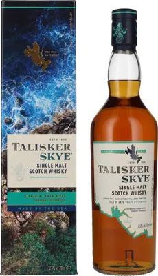 Image de Talisker Skye Single Malt Scotch Whisky en coffret cadeau | 45,8 % vol | 0,7 l
