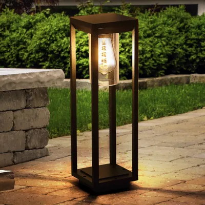 Produktbild von LED Stehleuchte, ALU, schwarz-matt, klar, H 50 cm