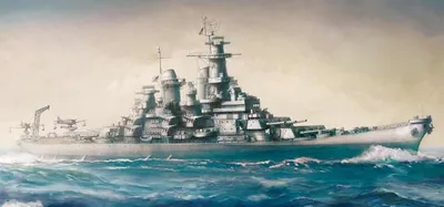 Produktbild von Academy 14223 - 1/700 USS Missouri BB-63 - Neu
