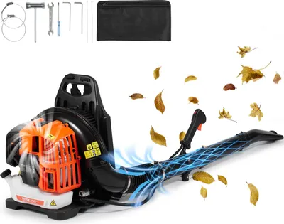 Produktbild von Laubbläser Rucksack 52 CC 2-Takt-Benzin-Laubbläser 480 CFM Luftvolumen