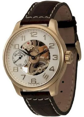 Produktbild von Zeno-Watch - Armbanduhr - Herren - Chrono - OS Retro Skeleton - 8558-9S-Pgg-f2