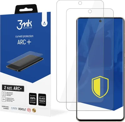 Produktbild von 3mk Display Schutzfolie ARC+ für Vivo X60 5G  0,17mm Self-Heal (2 Stück)