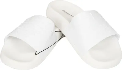 Immagine prodotto di Ciabatta a fascia donna mare o piscina ciabatte pvc beachwear EMPORIO ARMANI articolo X3PS02 XL825 SLIPPER, EU 41 - UK 7.5 - USA 8 - CN 264/91, Gomma 100%