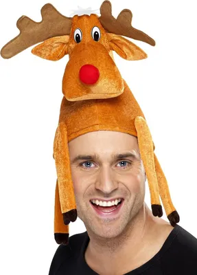 Produktbild von Rentiermütze Rudolph - Fasching Karnevalskostüm