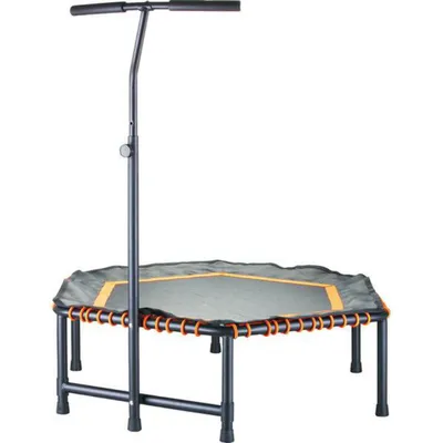 Produktbild von ENERGETICS Trampolin Mini mit Haltegriff SCHWARZ -
