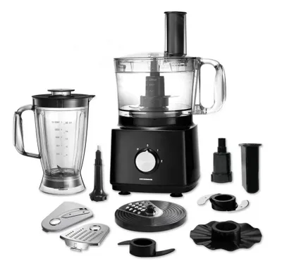 Obrázek produktu pro Heinner HFP-750BK, 1,2 l, Černá, Otočné, 1,8 l, Nerezová ocel, Plast