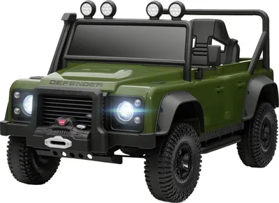 Produktbild von Fortuna Lai Kinder-Elektroauto, 12V Batterie-Betrieb, Fernbedienung, Musik-Funktion, Hupe, LED-Lichter, Grün