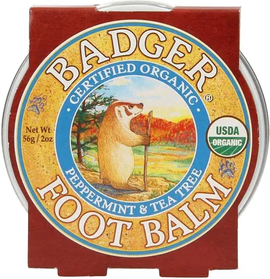 Obrázek produktu pro Badger Tin Foot Balm large Fußbalsam Fußpflege trockener Haut Pflegecreme 720306