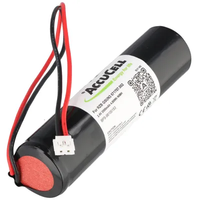 Zdjęcie produktu dla Akumulator awaryjny NiCd 2.4V 1800mAh L1x2 Sub-C z kablem i wtyczką odpowiedni do RZB GSUN3 671707.002