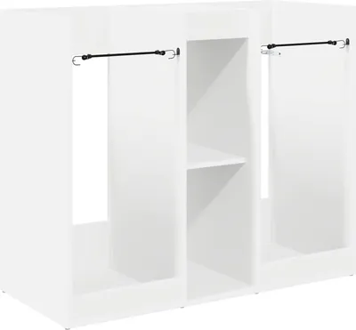 Produktbild von vidaXL Golf Schrank Uni Weiß 102 x 45 x 85,5 cm