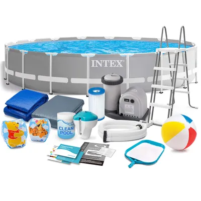 Obrázok produktu pre Basen Ogrodowy Stelaňľowy 549 X 122 Cm Zestaw 18W1 Intex 26732