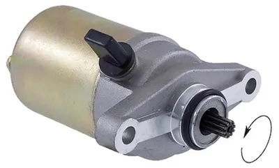 Productafbeelding van Startmotor (10 tanden / tegen de klok in) voor Kymco Agility, Dink, Filly, Like, Super 8, Vitality, Yager 50