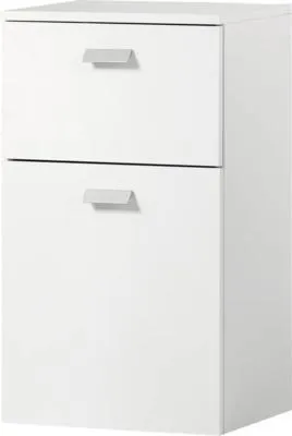 Obrázok produktu pre Nízka skrinka Möbelpartner Mona biela 30,3 x 70 x 32 cm