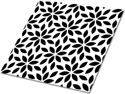 Produktbild von Selbstklebende Platten 30x30 cm Wandpaneele 9 Stück im Set Wanddeko - Blumenmuster