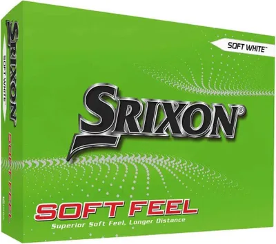 Image de Srixon Soft Feel 14 White 12 Balles de Golf