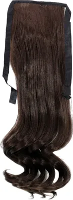 Produktbild von WIG ME UP Haarteil Braun, wellig, Bändchen, YZF-TC18-6
