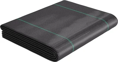 Produktbild von GardenGloss 10m² Anti-Unkrautgewebe 100g/m² – Wasserdurchlässig und Reissfest – UV-Stabilisierung –  (5m x 2m, Gefaltet)